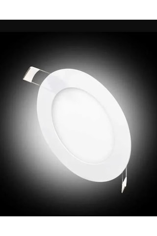 Kendal K2 3w 6500k Beyaz Smd Ledli Yuvarlak Slim Panel Kdl404 10 Adet Beyaz
