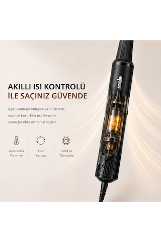 MOLE M1 7in1 Saç Şekillendirme Seti