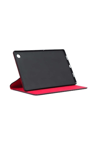 Lenovo Tab M8 Uyumlu Zore Fest Dönebilen Standlı Kılıf-lila Tablet Kılıfı