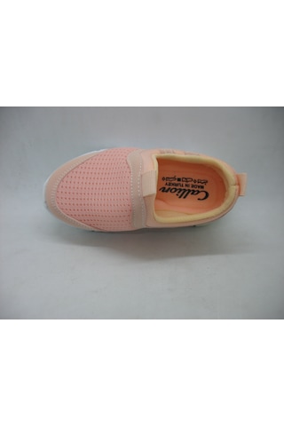 Callion 0213 Yumuşak Taban Aqua Kız Çocuk Spor Ayakkabı Pudra