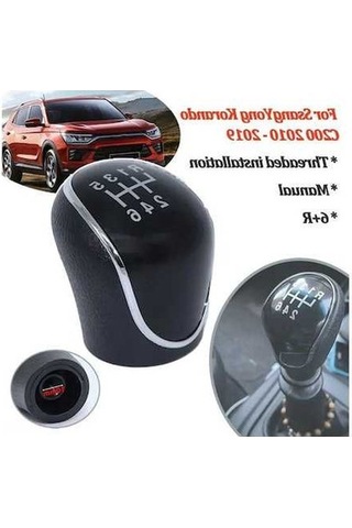 Novahub Modern Ix35/ssangyong Korando C200 6 Vitesli Manuel Vites Topu Siyah M10 Siyah