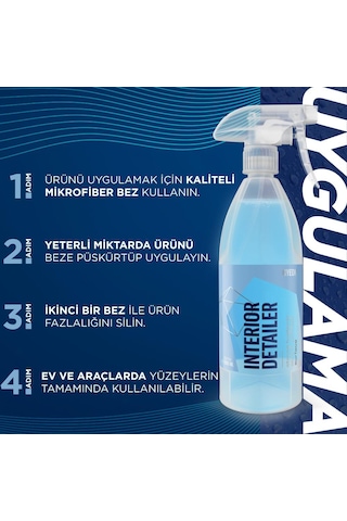 Gyeon Q²m İnteriordetailer Araç İçi Bakteri Virüs Temizley 500 Ml