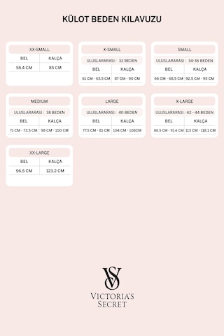 Victoria's Secret Pürüzsüz Ayarlanabilir Tanga Marzipan