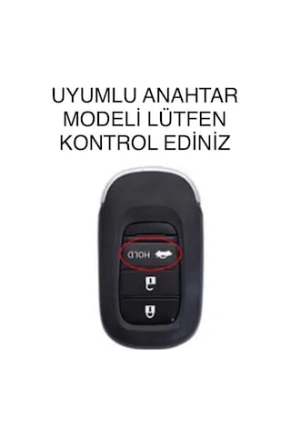 YENİ Honda Uyumlu CİVİC ACCORD HR-V CR-V SUSTASIZ ANAHTAR KORUMA KILIFI