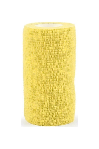 Elastik Yapışkanlı Coban Renkli Bandaj 10 CM x 4.5 M Sarı