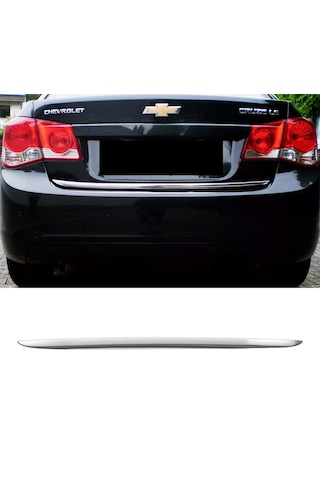 Chevrolet Cruze Sedan 2009-2016 Krom Bagaj Alt Çıta P.çelik