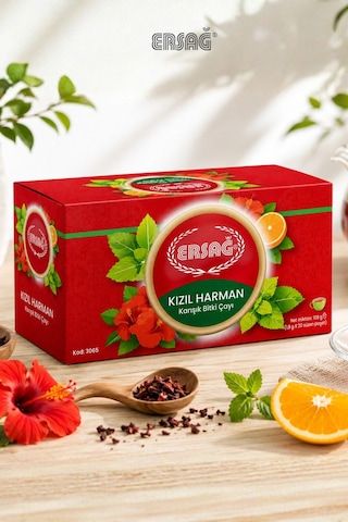 Ersağ Karışık Bitki Çayı 20 Süzen Poşet 60 G