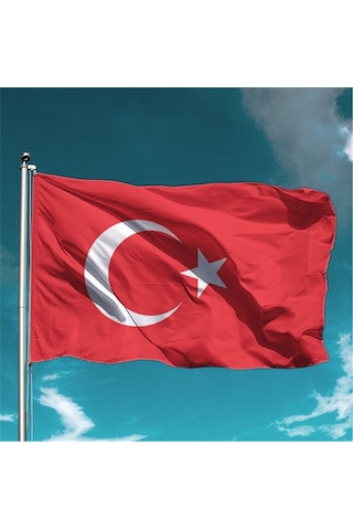 Türk Bayrağı 70X105 Cm- Raşel Kumaş Türk Bayrağı 70X105 Cm- Raşel Kumaş