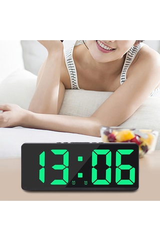 Suntek Dijital Elektronik Çalar Saat Erteleme Usb Geniş Ekran
