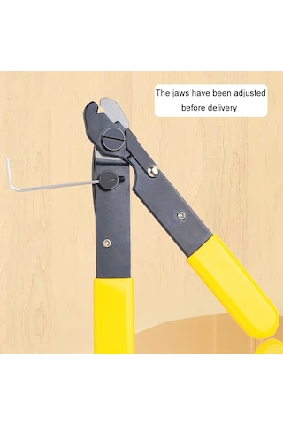 Sones Fiber Optik Tek Çeneli Miller Pense Kablo Kaplama Soyucu Sarı