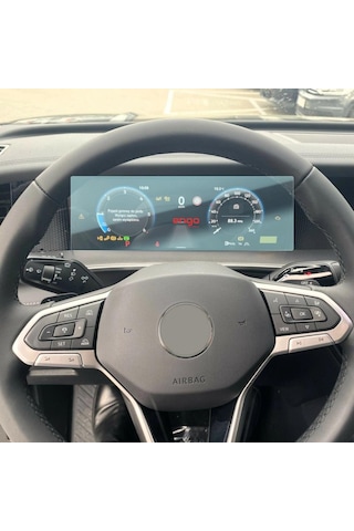 Volkswagen Tayron 10.25 İnç Ekran Koruyucu Dijital Gösterge
