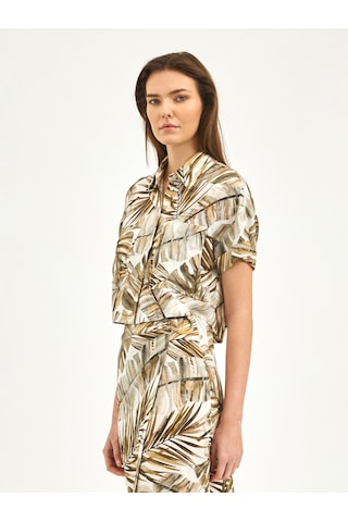 Karaca Kadın Regular Fıt Gömlek-ekru 12.25s.04.112 Ekru