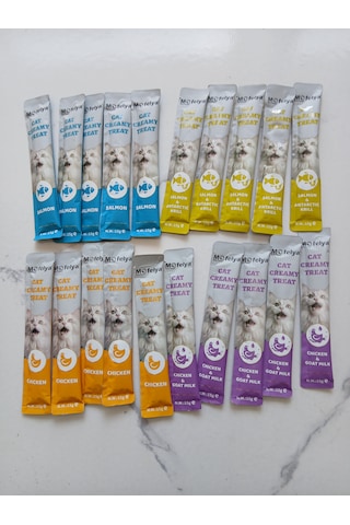 Krem Kedi Ödül Maması Karışık Tatlar 15 Gr X 48 Adet