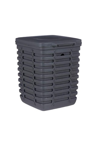 Çöp Kovası Gri 9 Lt Çok Renkli