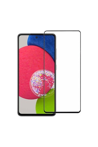 Samsung Galaxy Uyumlu A52s Kırılmaz Cam 9d Ekran Koruyucu Kavisli