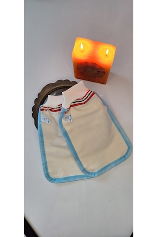 Eker-mavi Biyeli Hızlıgiy Kese Seti-2 Adet Kese-lastikli Kese