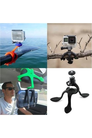 5 Ayaklı Portatif Telefon Tutucu Mini Tripod