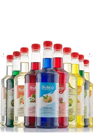 Kokteyl Şurubu Sosu Seti 6 85cl 6x850ml