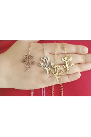 Hifa Diamond Kolye Altın Renk Seçeneği 90971310 Gümüş