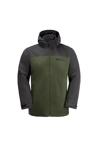 Jack Wolfskin Taubenberg 3ın1 Erkek Su Geçirmez Outdoor Mont Yeşi Yeşil