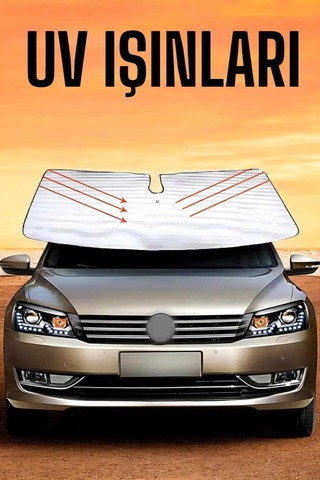 Mey İthalat Oto Güneşlik Tüm Araç Tiplerine Uygun Isı Önleyici Diğer 85672469