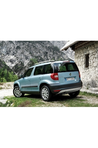Skoda Yeti 1H0837581D 2010 - 2018 Çevirmeli Cam Açma Kolu Siyah 1 Adet