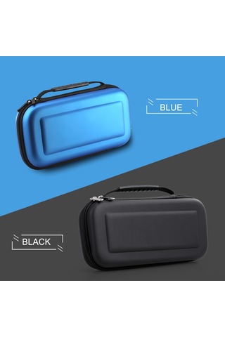 Skycity Nintendo Switch Taşınabilir Çanta - Mavi, Dayanıklı Eva Kabuk Ve Kadife İç Tasarım, Kolay Taşıma Ve Koruma