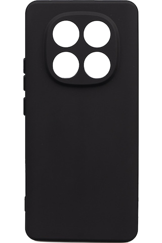 Xiaomi Redmi Note 14 Pro 5g Uyumlu Kılıf Zore Biye Silikon-siyah Siyah