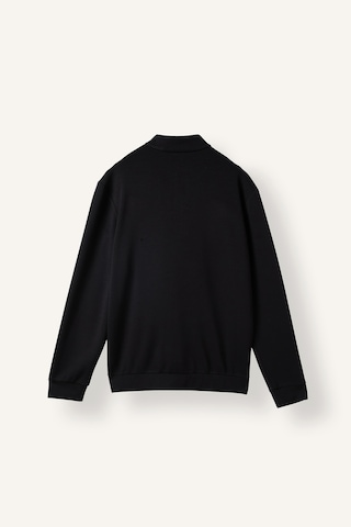 Defacto Regular Fıt Dik Yaka Yarım Fermuarlı Sweatshirt F2821ax26aubk81 Siyah-bk81