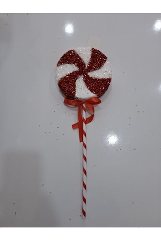 Simli Yuvarlak Strafor Şeker 45cm Diğer