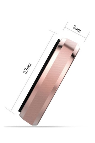 Tüm Modellerle Uyumlu Manyetik Araç İçi Telefon Tutucu Çok Amaçlı Mıknatıslı Torpido Üstü Tutacak Siyah - Rose Gold