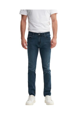 Cazador Parker Normal Bel Extra Slim Fit Dar Paça Jean Pantolon-03580 Mavi