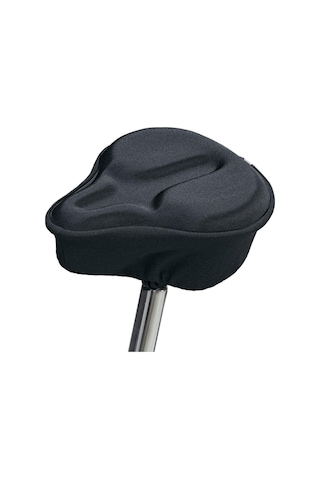 Homyl Erkekler Kadınlar Için Bisiklet Sele Minderi Kılıfı Siyah