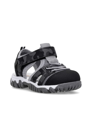 Elit Şa-b-041-25y Bebe Erkek Çocuk Düz Sandalet Siyah Siyah