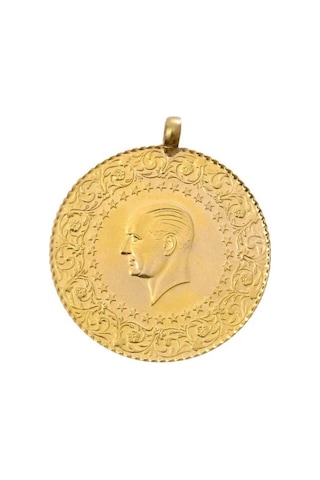 Vıctorıa Gold 1 Adet Tam Altın Yeni Tarihli 2025 Kulplu 22 Ayar