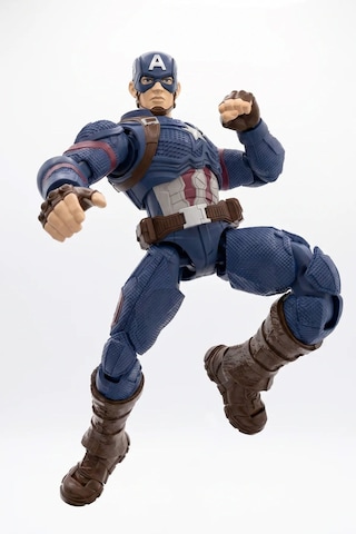 Marvel Infinity Saga Captain America Figür Yapım Seti - 94 Parça Lisanslı Aksiyon Figürü Oyuncak
