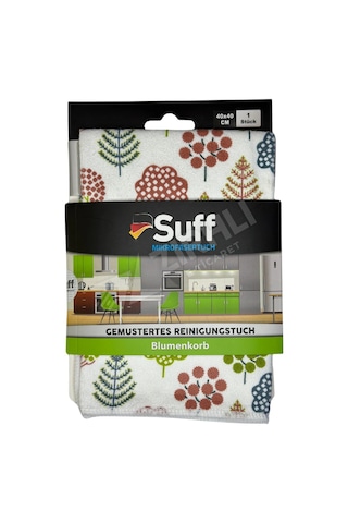 2 Adet Suff Çiçek Sepeti Mikrofiber Bulaşık Kurulama Bezi 40x40 Renkli 2 Adet Suff Çiçek Sepeti Mikrofiber Bulaşık Kurulama Bezi 40x40 Renkli