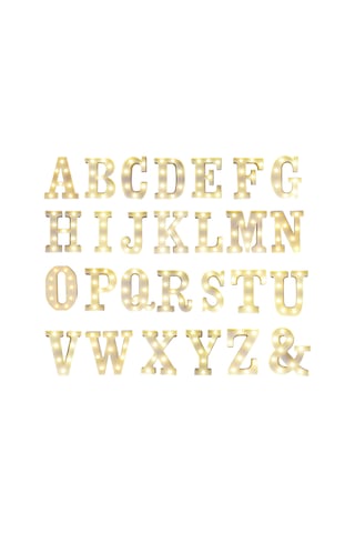 Ruicoo Pvc Led Harf Lambası - Sıcak Beyaz Işık, Ip54 Su Geçirmez, 2 Aa Pil İle Çalışır Piller Dahil Değil Diğer