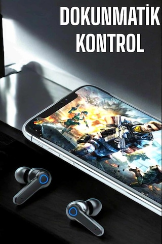 Mey Najmaddin Kablosuz Bluetooth Kulaklık Dokunmatik Kontrol Uzun Pil Ömrü Najmaddin Belirtilmemiş