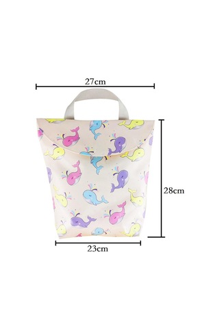 Suntek Bebek Bezi Çantası Oyuncaklar Organizatör L-balina Standart Çok Renkli