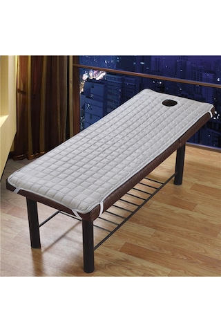 Dolıty Yüz Nefes Delikli Güzellik Salonu Masaj Yatak Örtüsü Gri