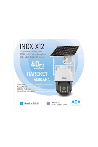 X12 Solar Kamera 4mp-118367