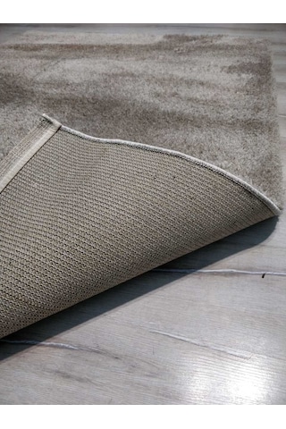 Yamalı Home Loft Bej Yumuşak Dokulu Halı 80X140 Cm