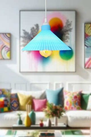 Salon Avize,mutfak Avize,14 Farklı Renk Yatak Odası Avize,pinterest Avize, Bohem Avize E27 Duy Mavi
