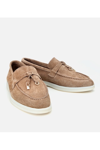 Hotiç Kadın Deri Bej Loafer 01ayh311600a310 Bej