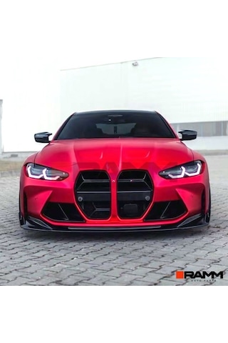 Bmw M3 M4 G80 G81 G82 G83 Ön Lip Parlak Siyah