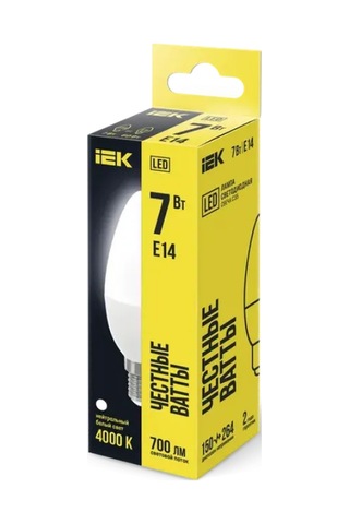 Iek Led Ampul E14 7w 4000k Nötr Işık 5 Adet 193492148