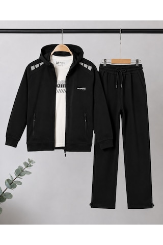 Kokoş Bebe Life Sports 3 Parça Mevsimlik Erkek Çocuk Takım - 7/15 Yaş - 31906 Siyah