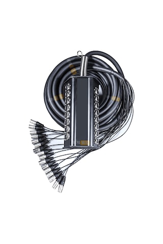Stage-16c-20m 16 Kanal 20 Metre Multicore Kablolu Hazır Stage Box
