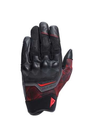 Dainese Daınese Eld/ Ermex Gloves Black Red Lava